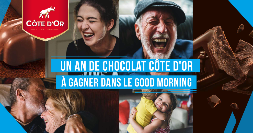 Un an de chocolat Côte d'Or grâce à Radio Contact