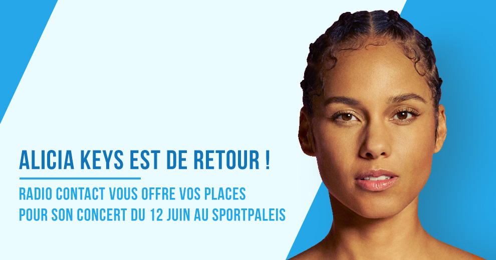 Assistez au concert d’Alicia Keys au Sportpaleis d’Anvers