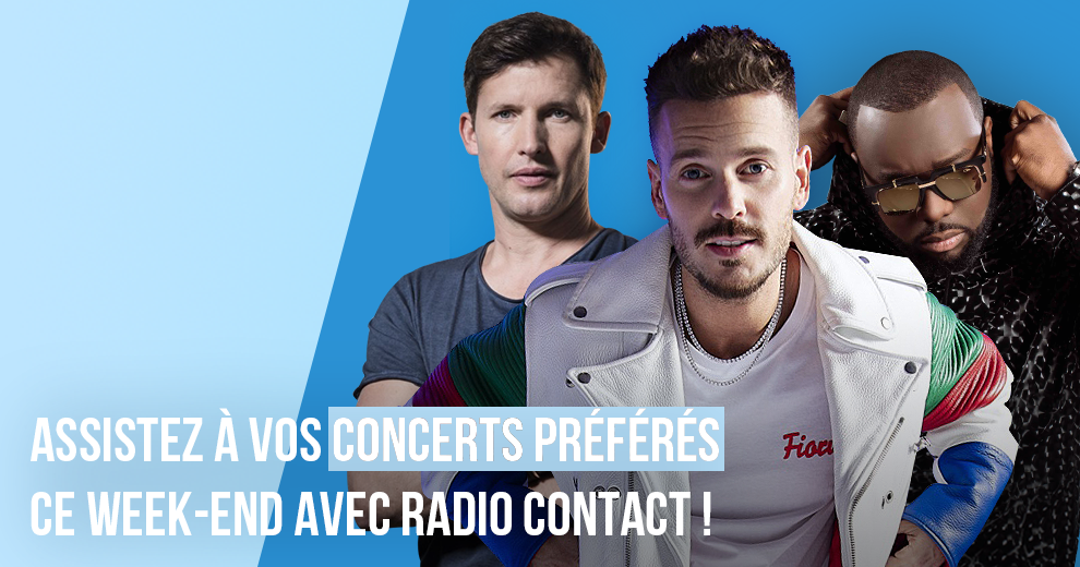 Assistez à vos concerts préférés avec Radio Contact