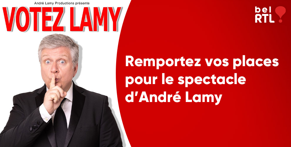 bel RTL vous invite au spectacle de André Lamy